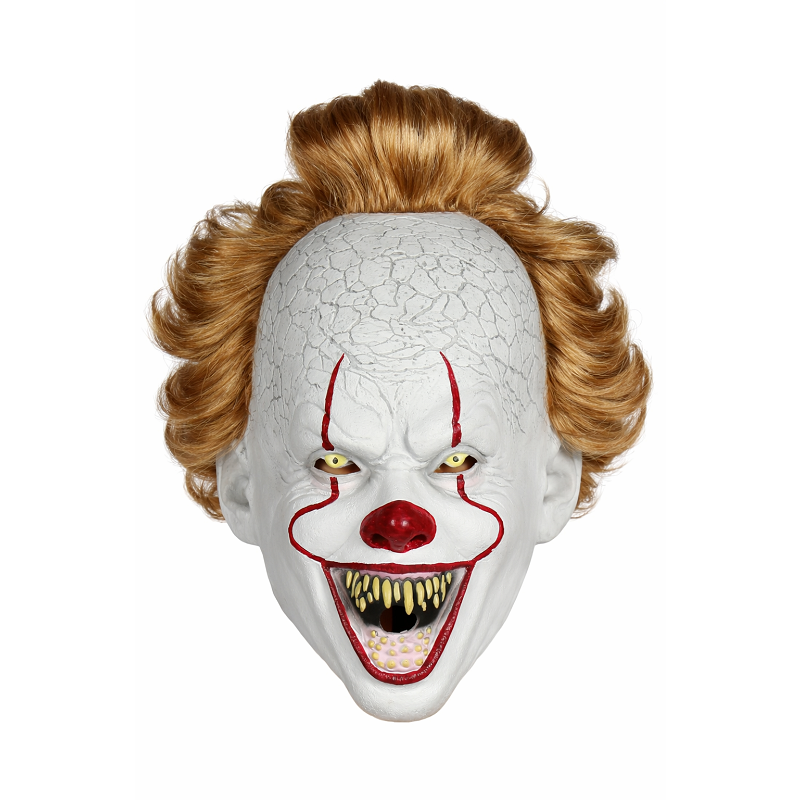 Masker Evil Clown met haar