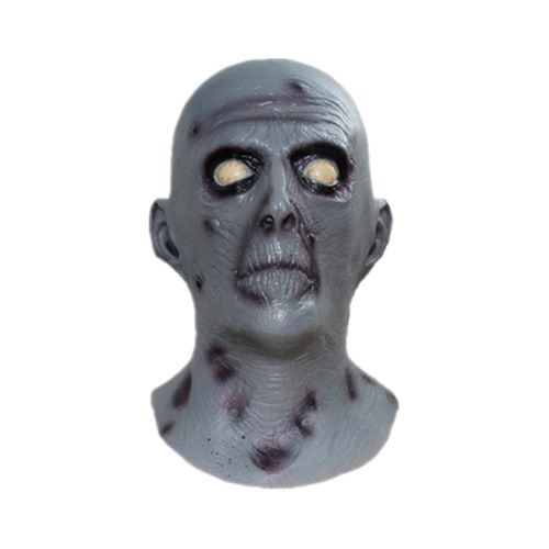 Masker Raised Zombie latex met hals