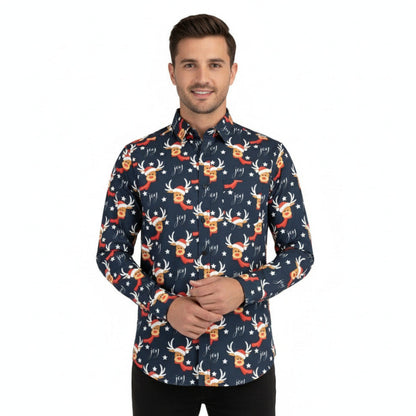 Men shirt Reindeer Joy