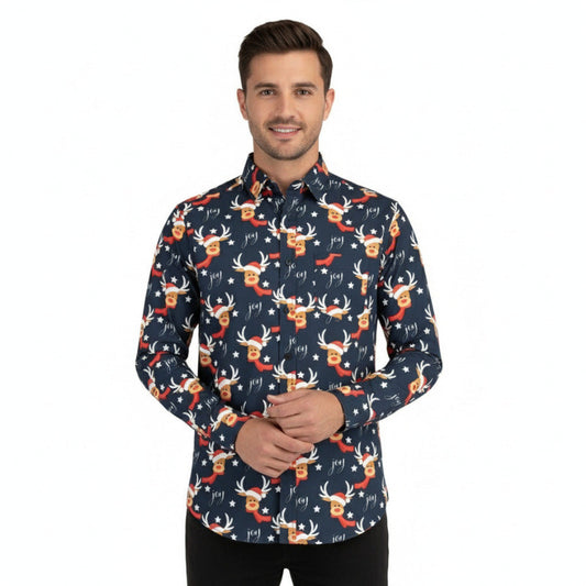 Men shirt Reindeer Joy