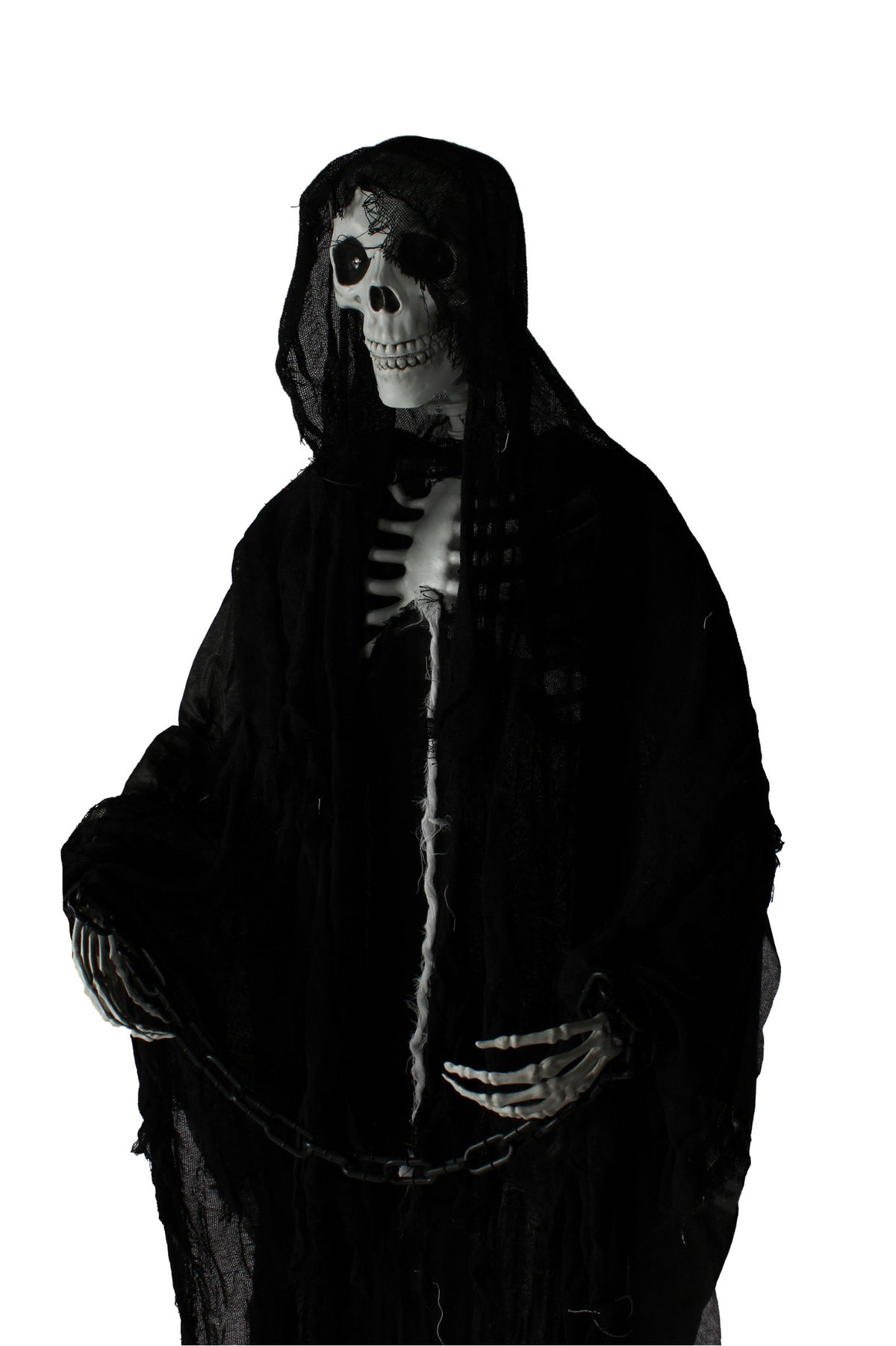 Halloween decoratie Prawling Jack wit - voorkant