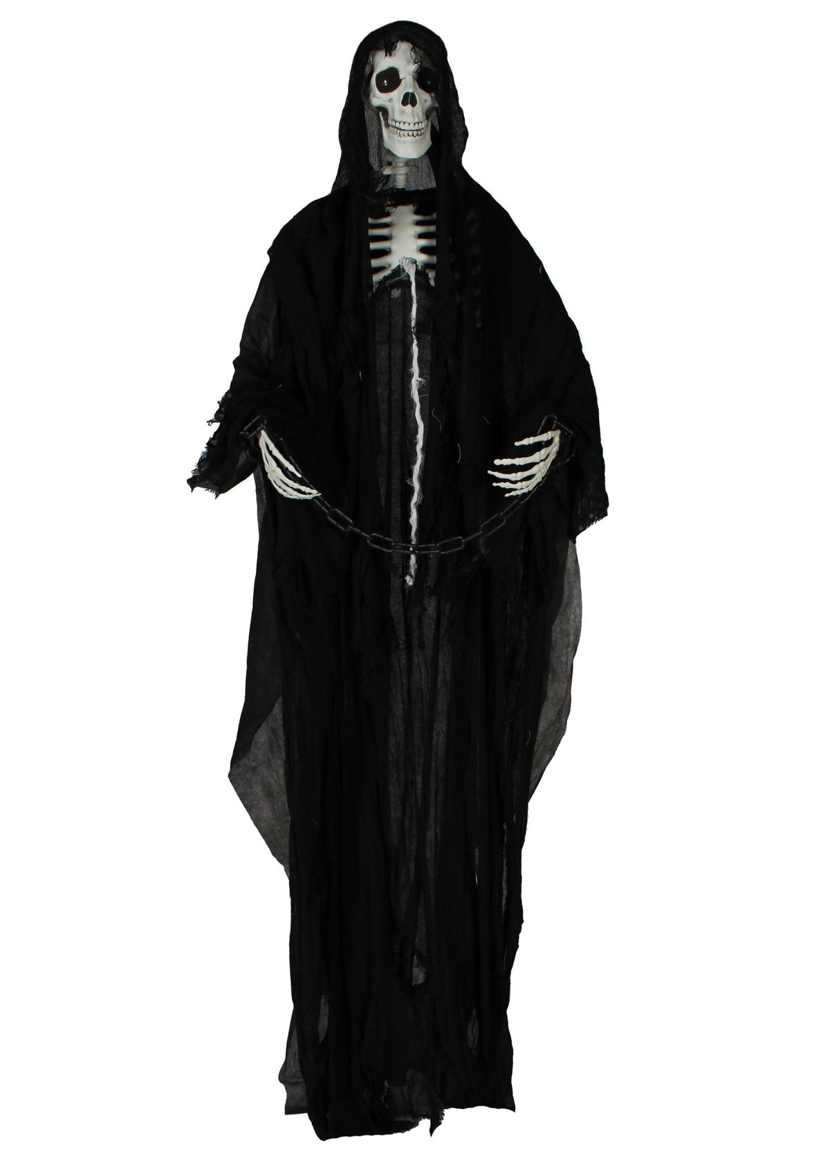 Halloween decoratie Prawling Jack zwart - voorkant