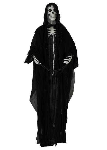 Halloween decoratie Prawling Jack zwart - voorkant