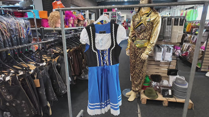 Dirndl Laura Blue 100% Cotton