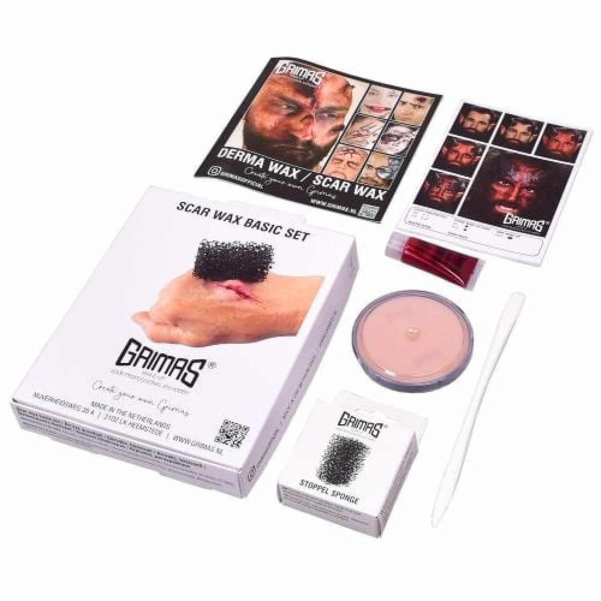 Grimas Scar Wax Basic Set