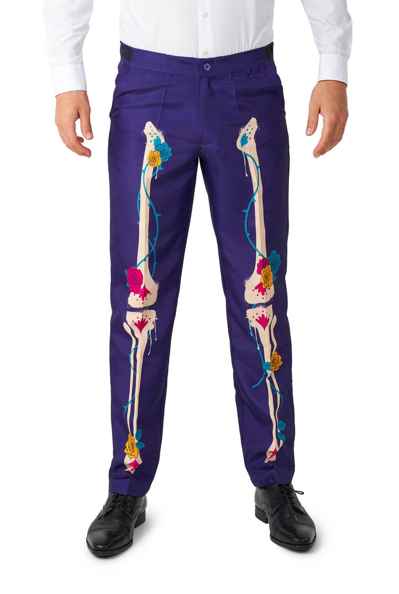 Suitmeister Sugar Skull Purple herenpak foto 08