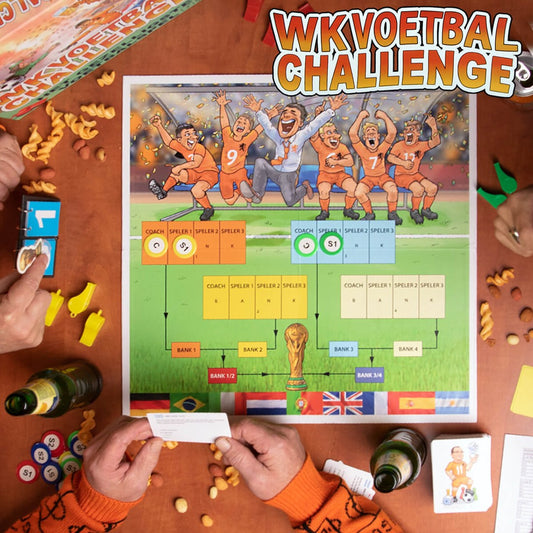WK Voetbal Challenge | WK Voetbalspel met Familie of Vrienden