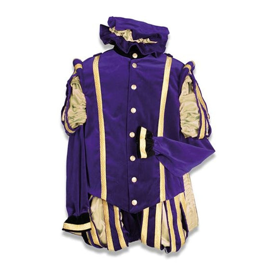 Zwarte Piet kostuum Malaga polyester