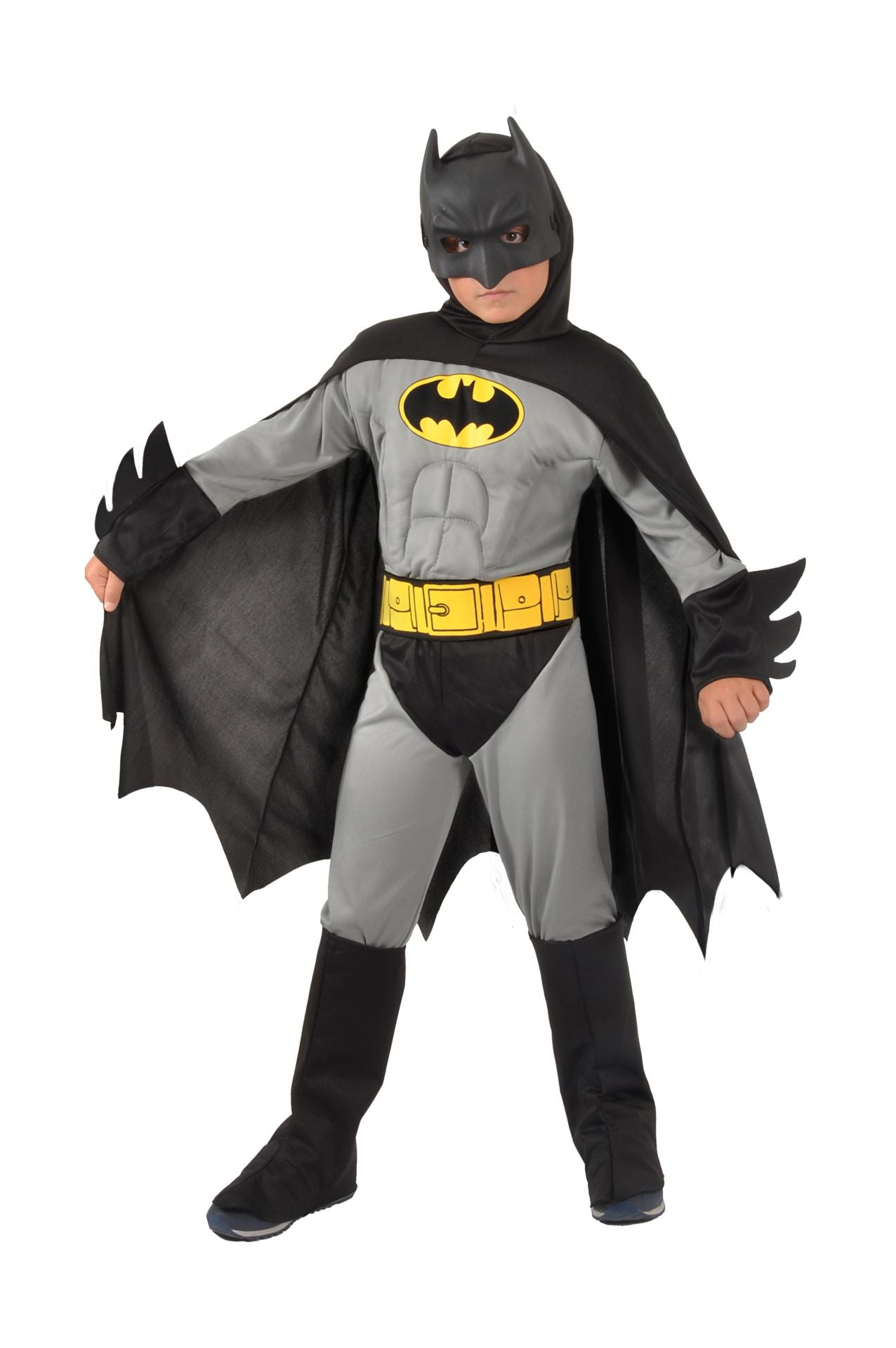 Batman kostuum grijs voor kinderen