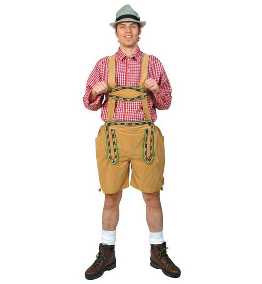 lederhose kort bruin