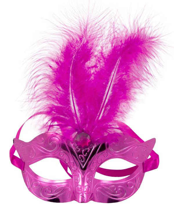 Oogmasker Pink paars