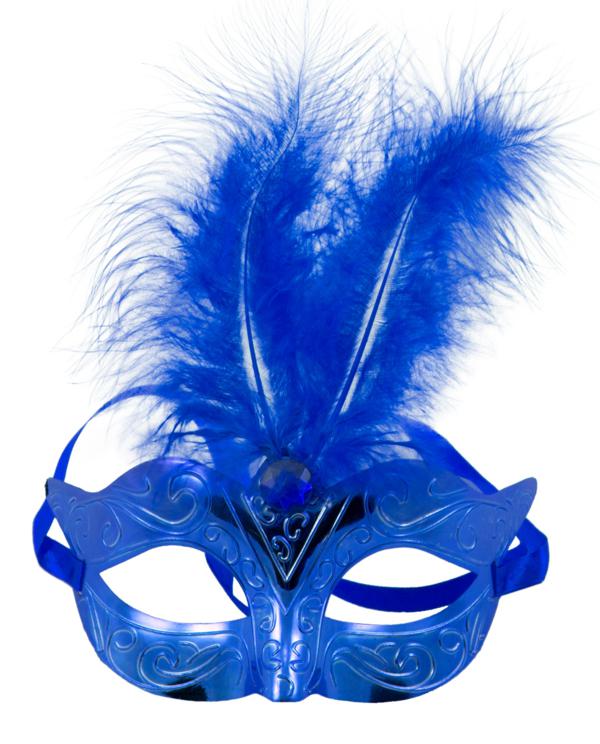 Oogmasker blauw