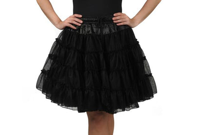 Petticoat luxe zwart