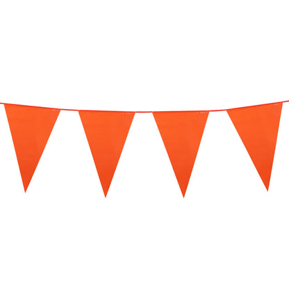 oranje puntvlaggenlijn 10  meter