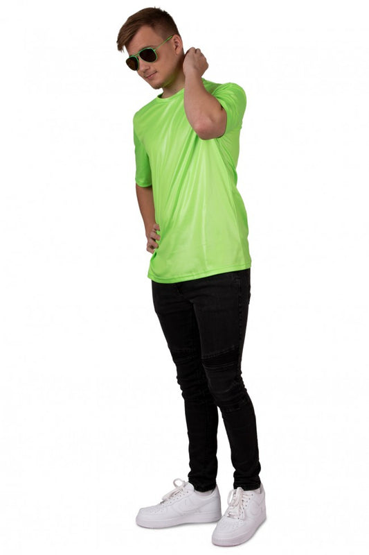 Neon Groen shirt Luigi heren