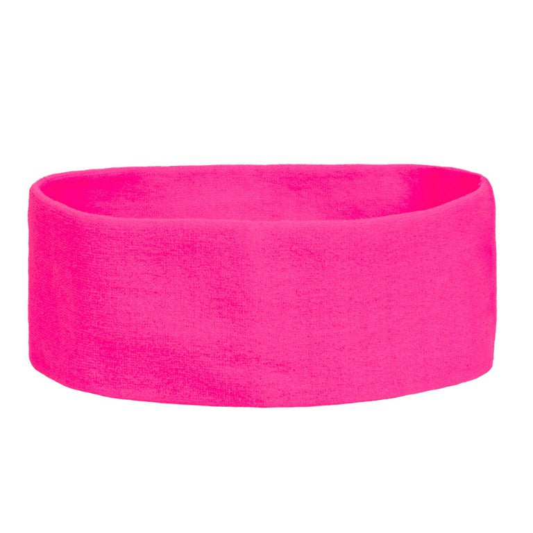 roze hoofdband fluor