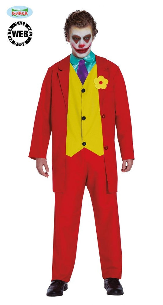 Joker kostuum Rood mr Smile
