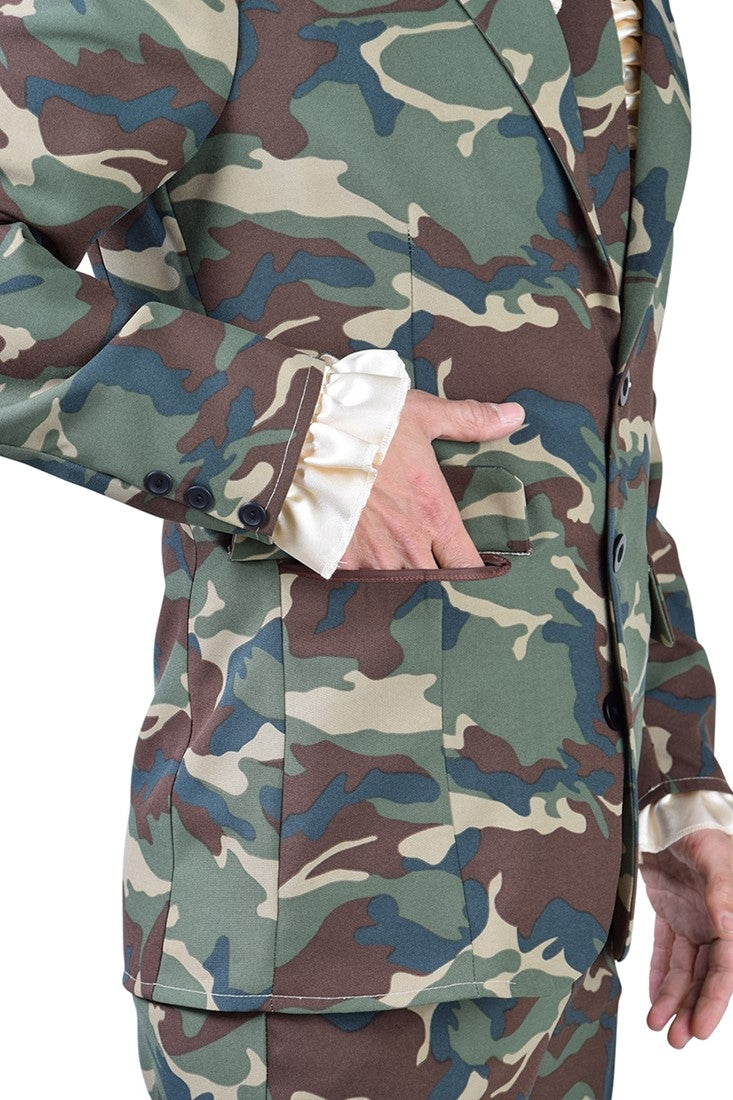 Camouflage Kostuum 3-delig