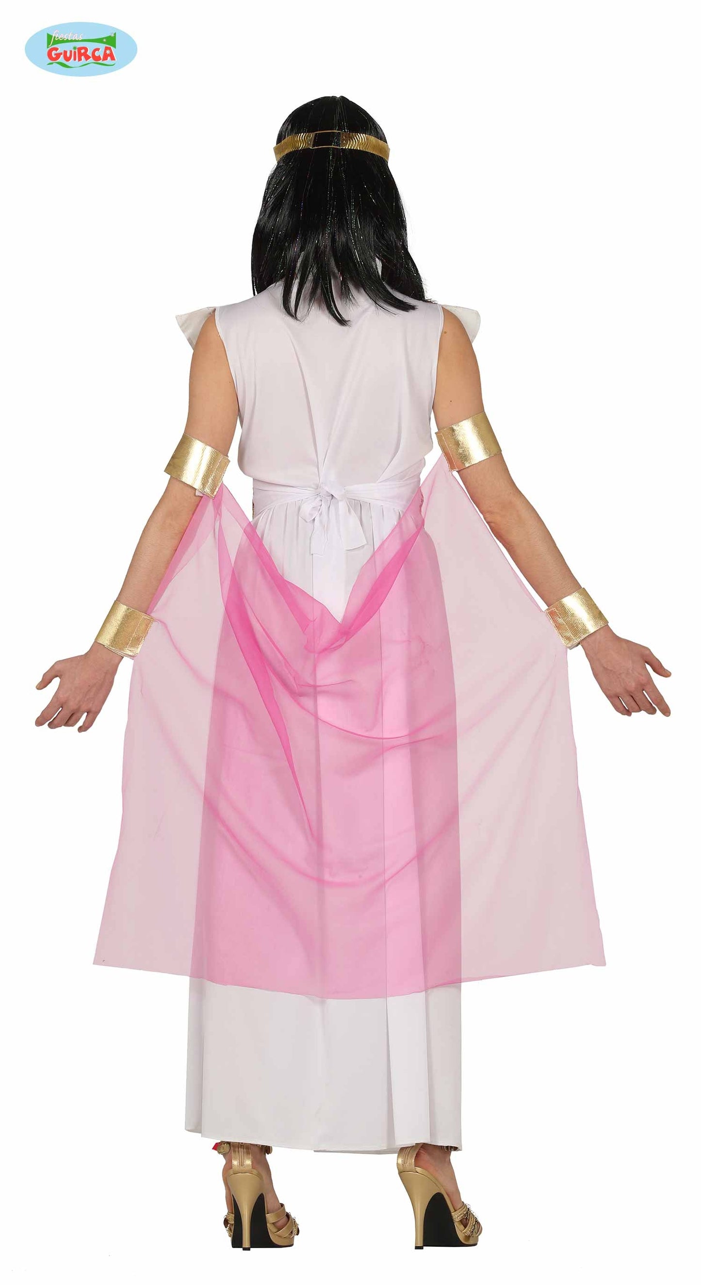 Cleopatra jurk achtezijde