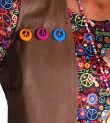 Hippie peace jasje