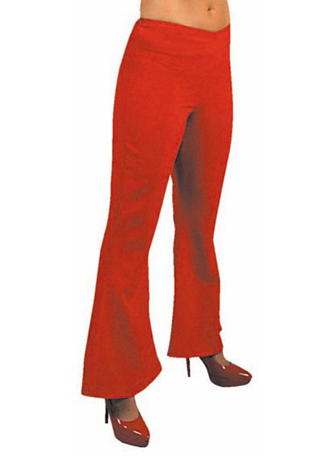 Hippie broek dames rood