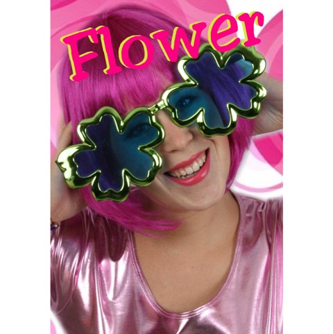 maxi flower power bril