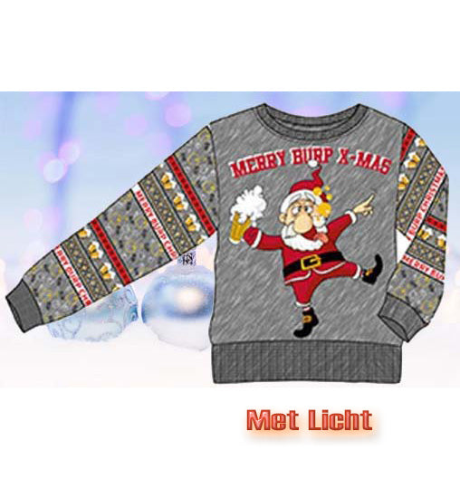 Kersttrui met lampjes