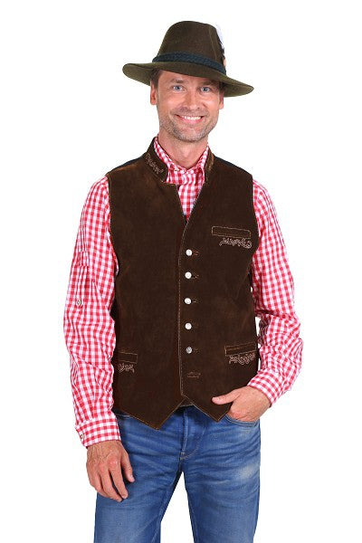 Tiroler Vest Felix Bruin