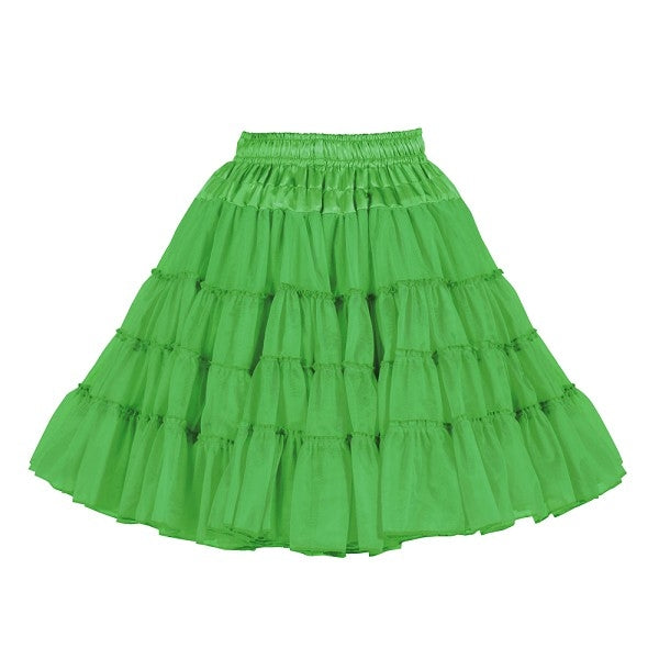 Petticoat luxe groen 3 laags