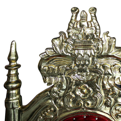 troon sint en kerstman