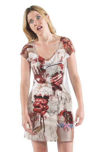 Zombie bruis jurk